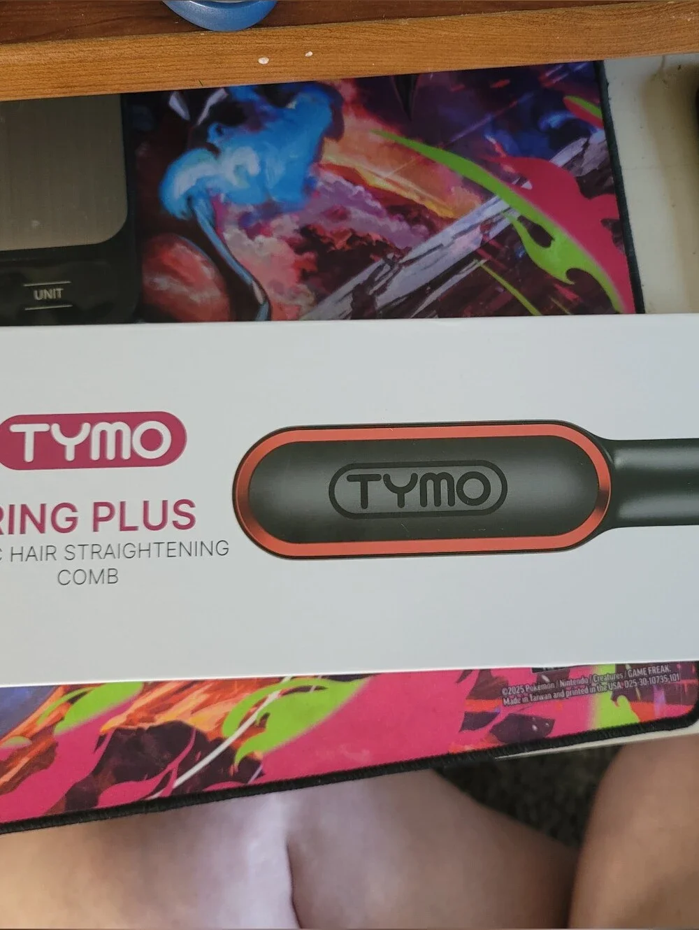 TYMO Ring Plus Ionic Hair Straightening Comb